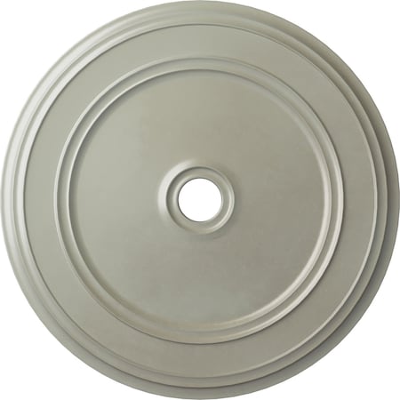 Ekena Millwork Classic Ceiling Medallion (Fits Canopies up to 5 1/2"), 41 1/8"OD x 4"ID x 2 1/8"P, Flash Copper CM41CLFCS